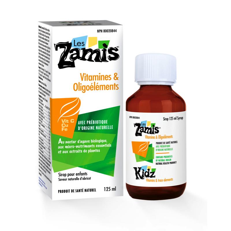 Vitamines & Oligoéléments - Sirop - 125ml- Les Zamis - Default - Les Zamis