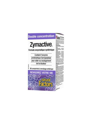 Zymactive - 90 comprimés - Natural Factors - Natural Factors